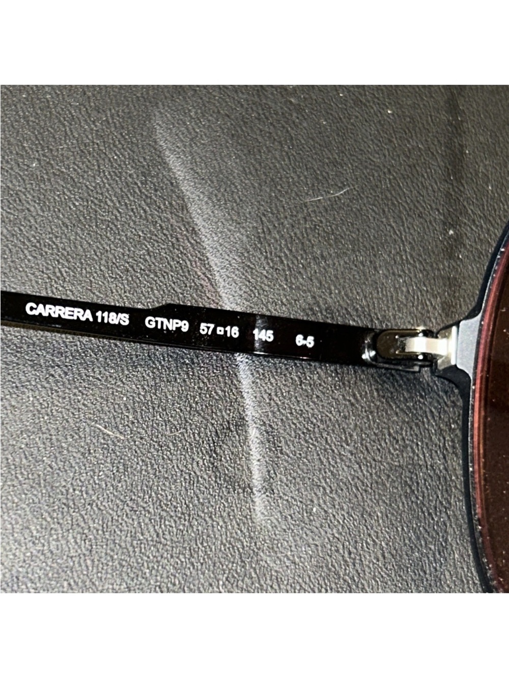 Carrera Black Frame Sunglass Frame Only - Aviator Style - Picture 5 of 5